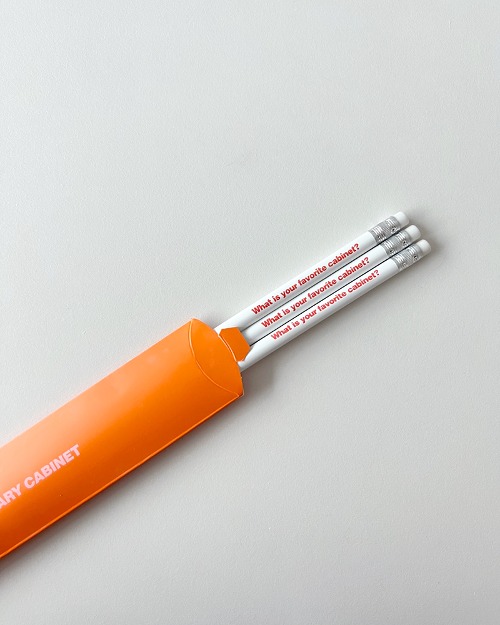 (캐비닛)백색 연필